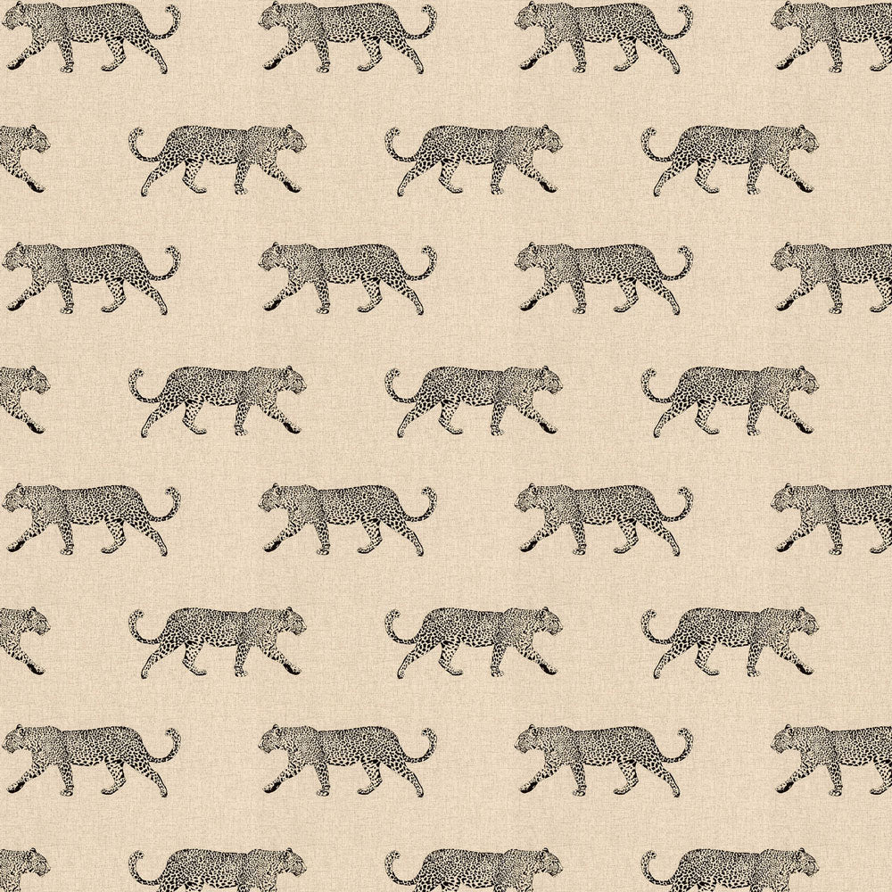 Panthera Fabric in Creme