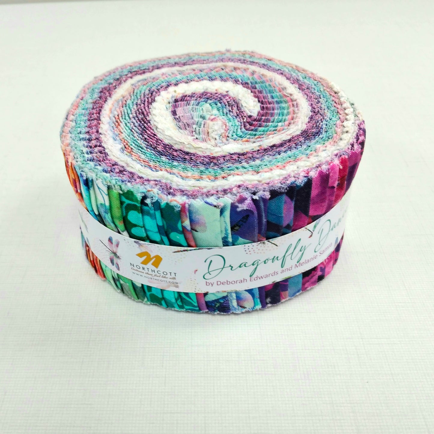 Dragonfly Dance from Northcott Colour: SDANCE40-10 Jelly Roll