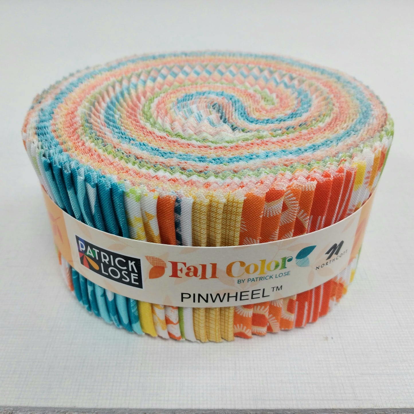 Fall Colour Pinwheel by Patrick Lose Jelly Roll