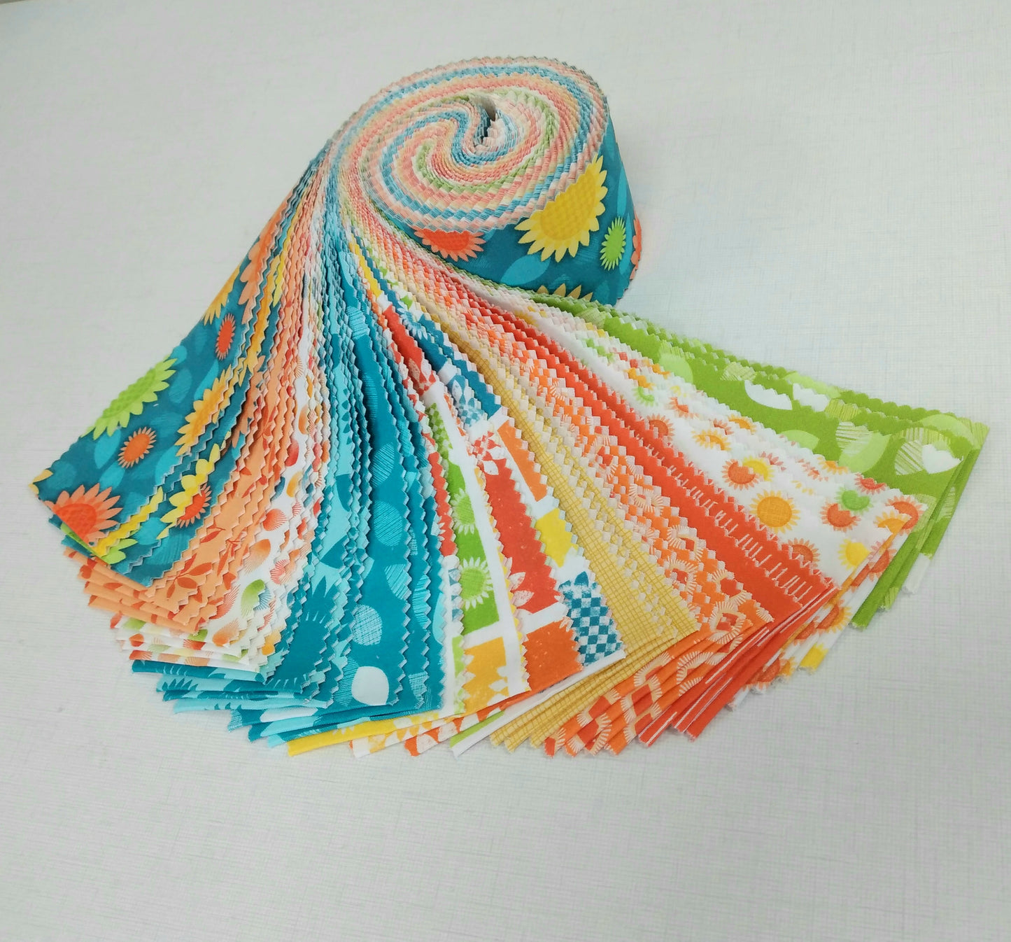 Fall Colour Pinwheel by Patrick Lose Jelly Roll