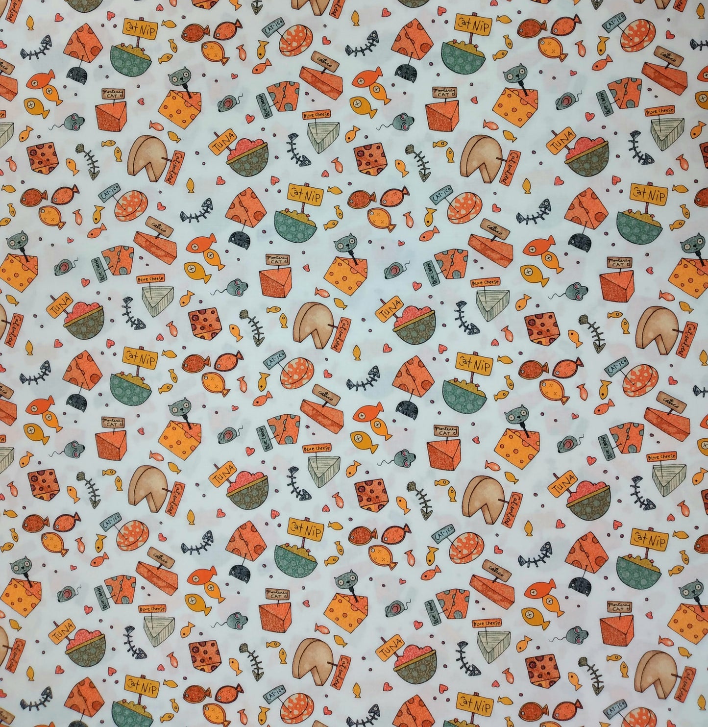 Whiskers & Wine - Char-Caterie from Northcott Colour: 26886-10 Multi 1/2yd (18") (Copy)