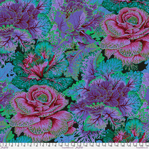 "Kaffe Fassett Collective - Curly Kale" For Free Spirit COLOUR: Dark
