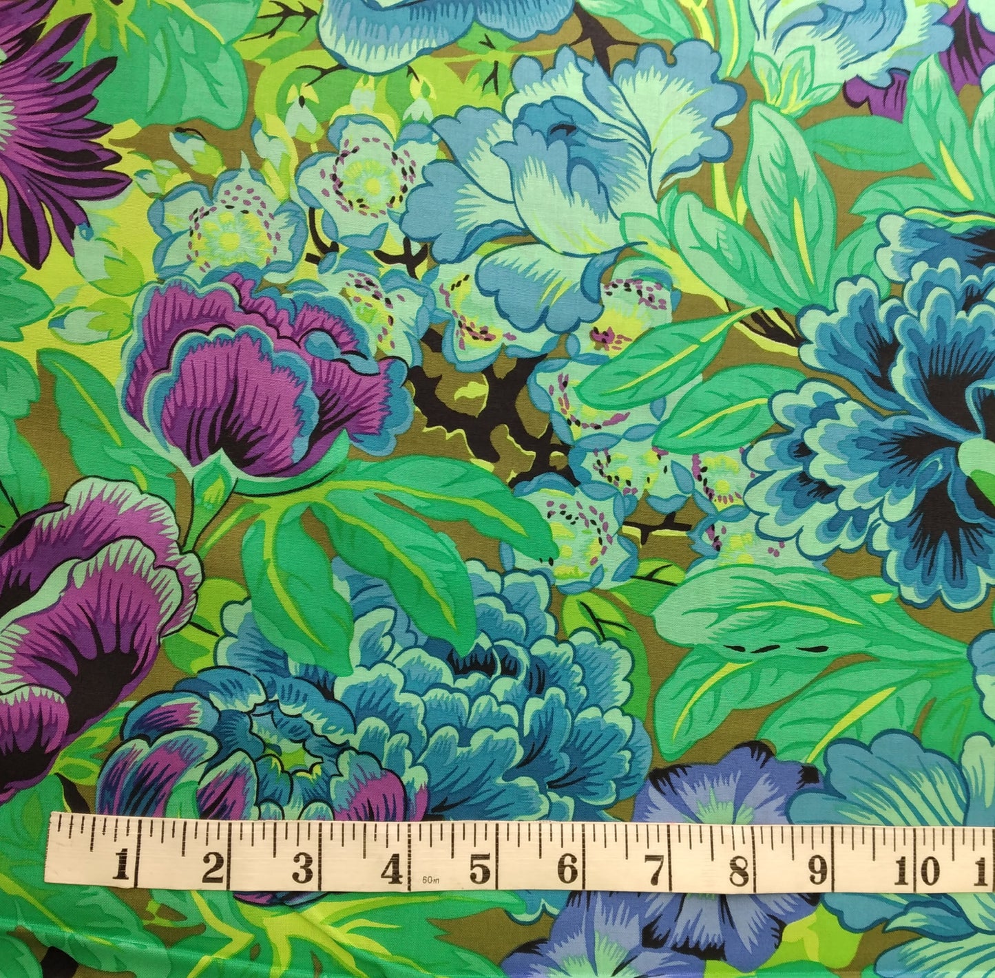 "Kaffe Fassett Collective - Lavinia" For Free Spirit COLOUR: Green PWPJ064.GREEN