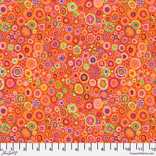 "Kaffe Fassett Collective - Paperweight" For Free Spirit COLOUR: Red