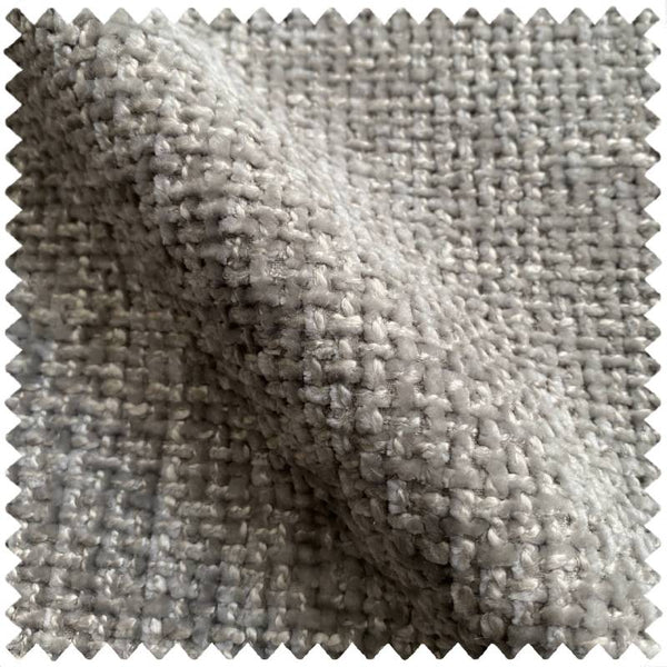 deep grey chenille fabric sold by the yard