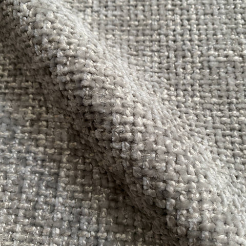 deep grey chenille fabric sold by the yard