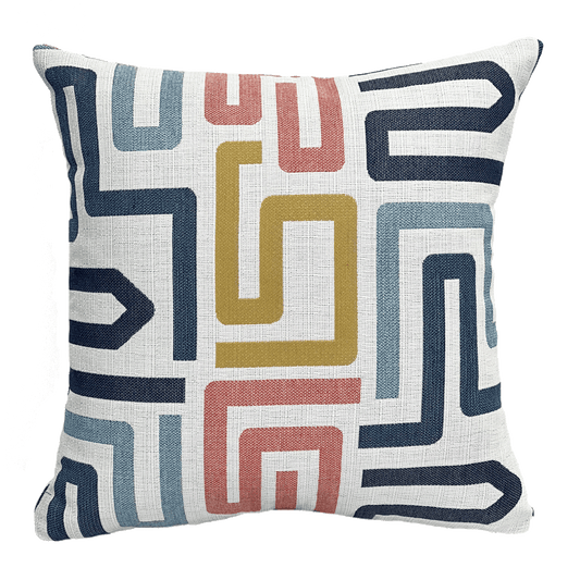geometric sunbrella outdoor patio pillows