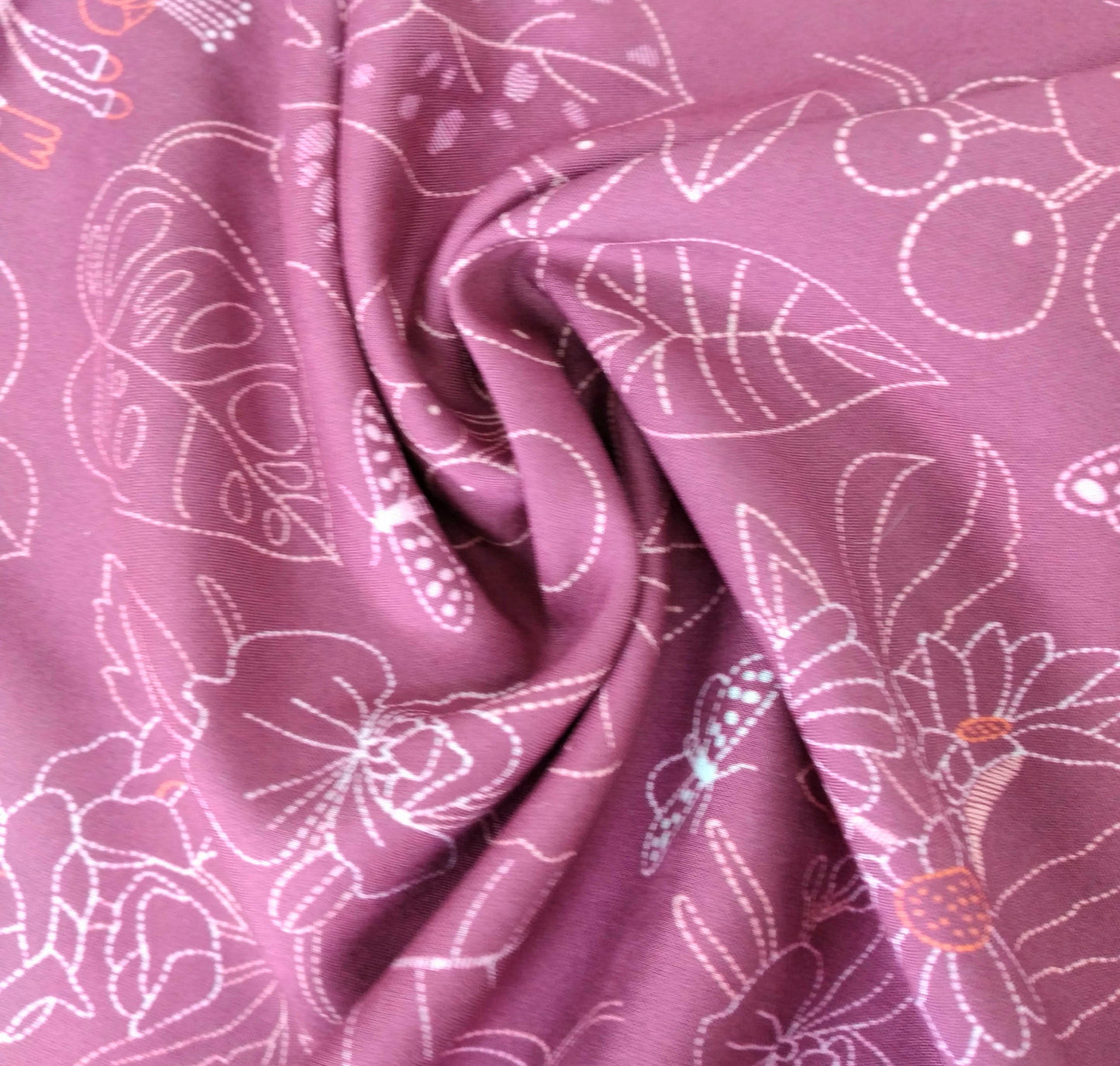 Glasshouse - Plum by Northcott 1/2yd Cuts