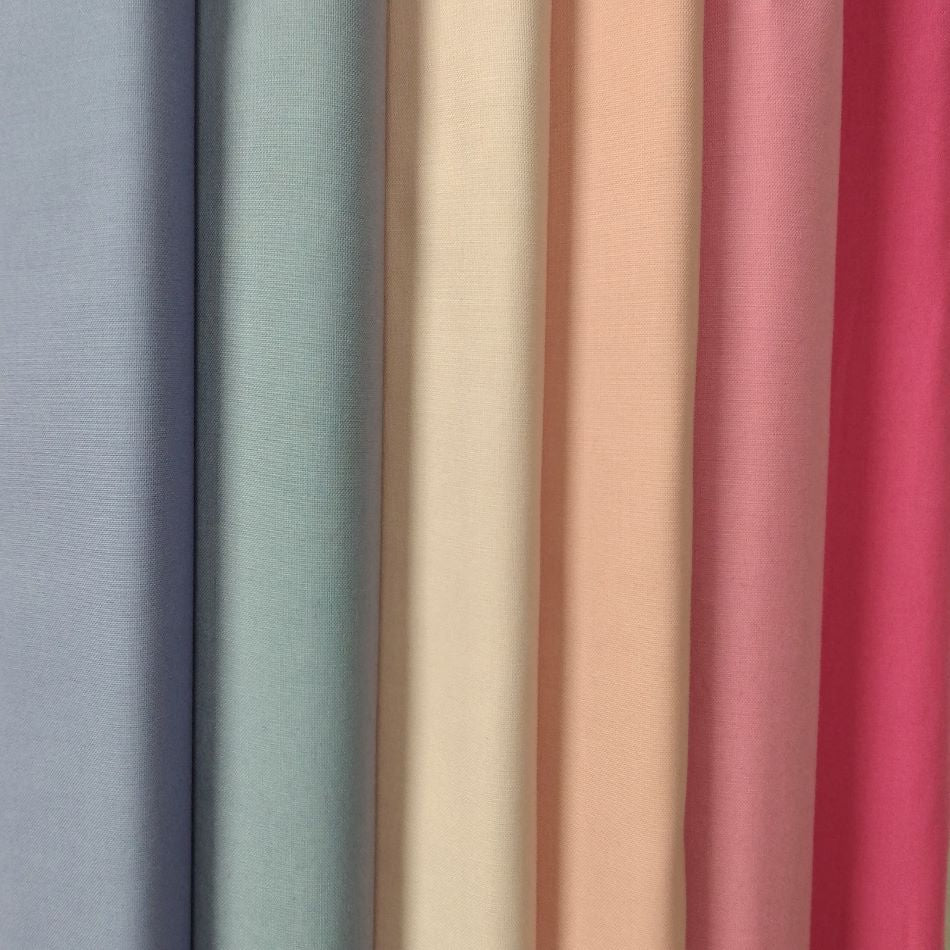 Colorworks Premium Solids by Northcott Various Colours - Purples/Pinks 1/2yd Cuts