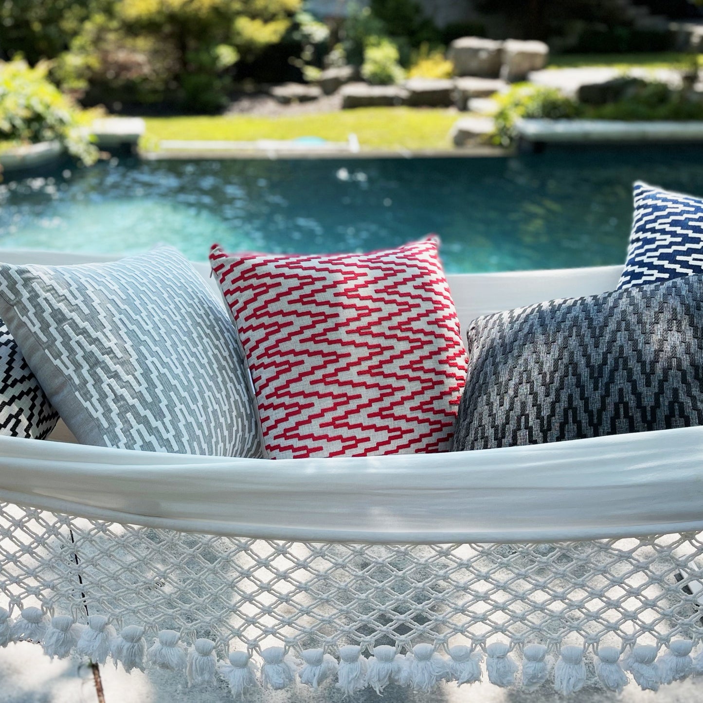 Sunbrella® Veranda Pillow Cover in Brick