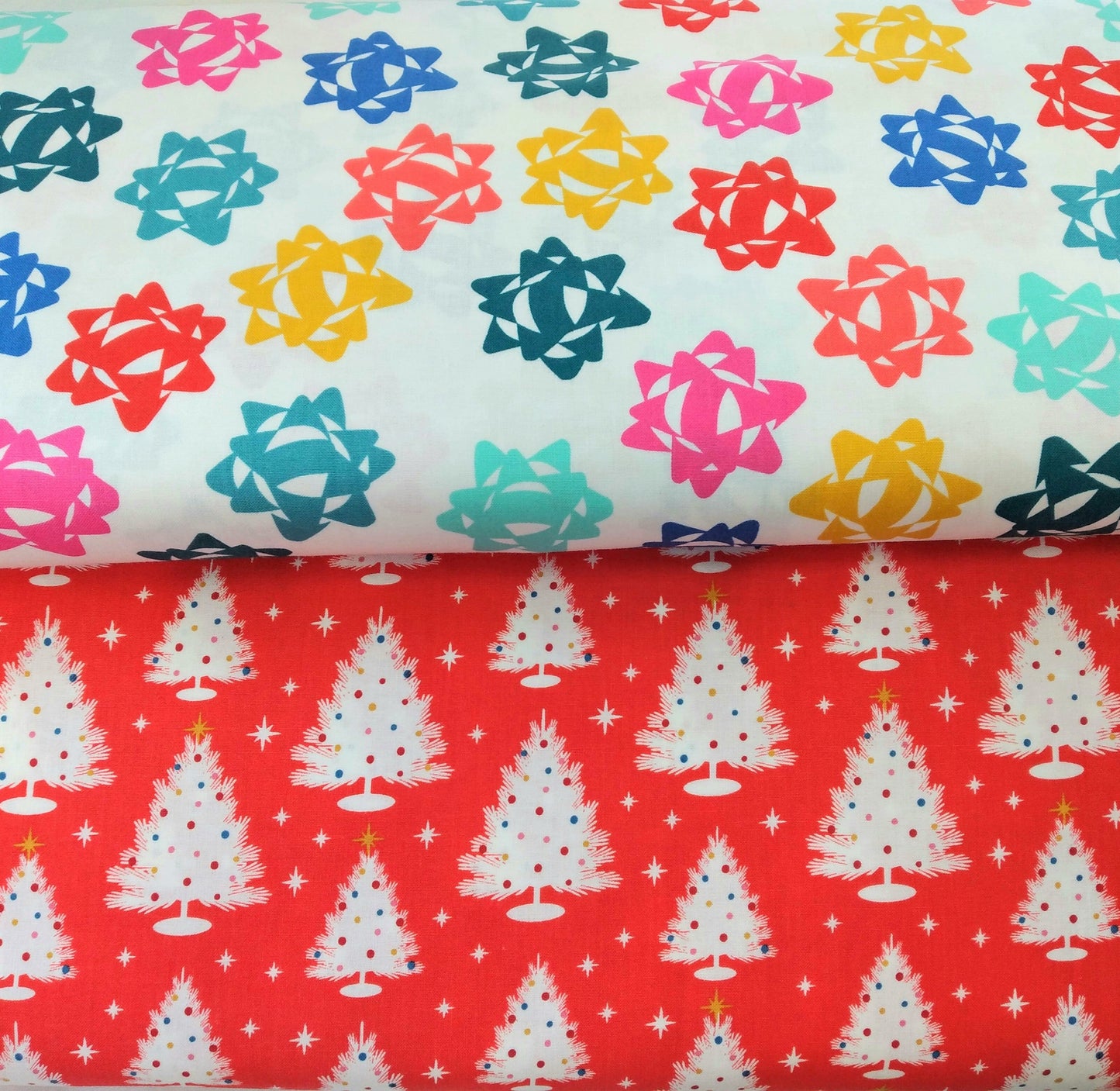 Peppermint - Trees by Figo Fabrics 1/2yd Cuts