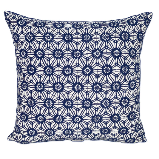 Sunbrella® Fuji Pillow Cover in Navy