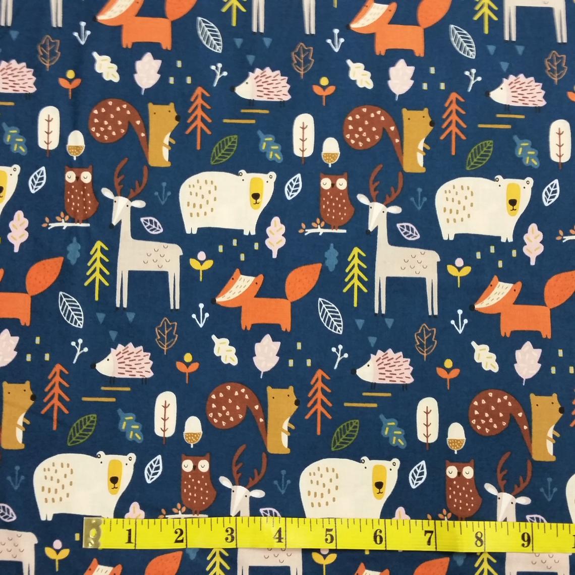 Habitat - Navy Blue by Dashwood Studio 1/2yd Cuts