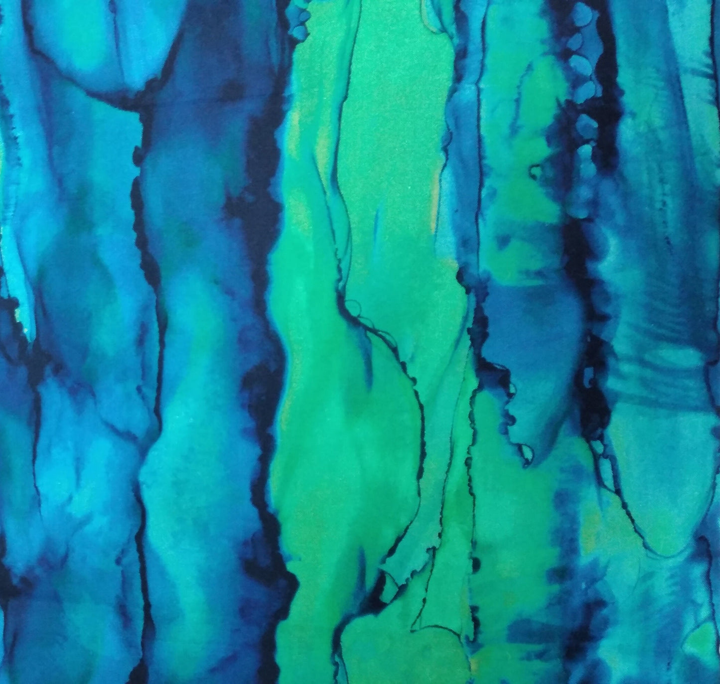 Bliss - Reflections in Blue Lagoon by Northcott 1/2yd Cuts