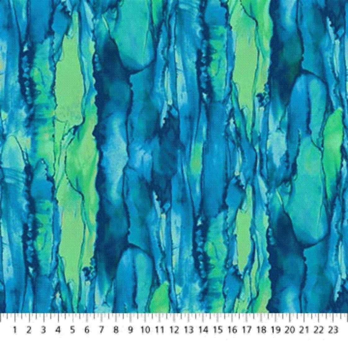 Bliss - Reflections in Blue Lagoon by Northcott 1/2yd Cuts