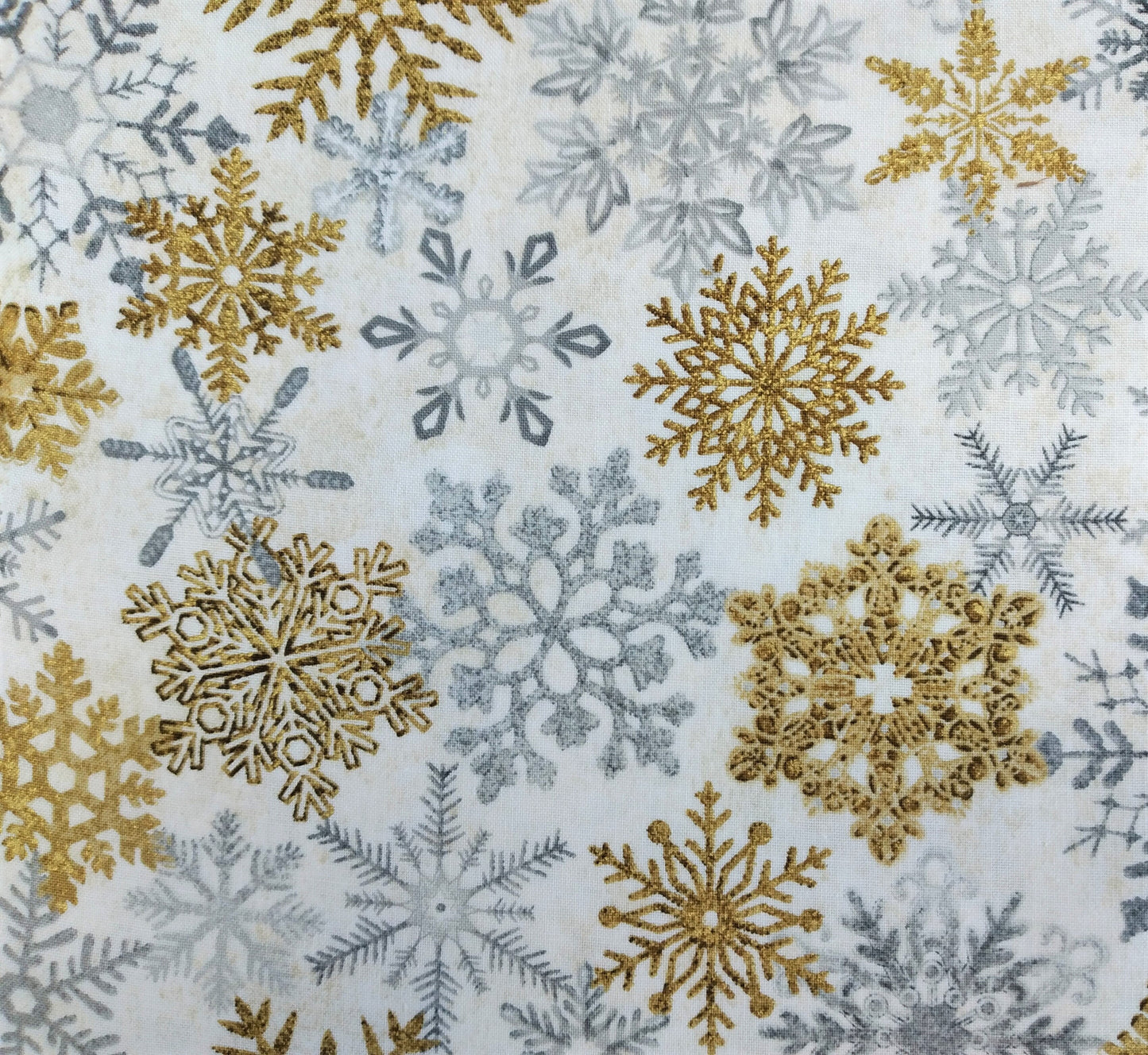 White Christmas - Snow Flakes by Northcott Fabrics 1/2yd Cuts