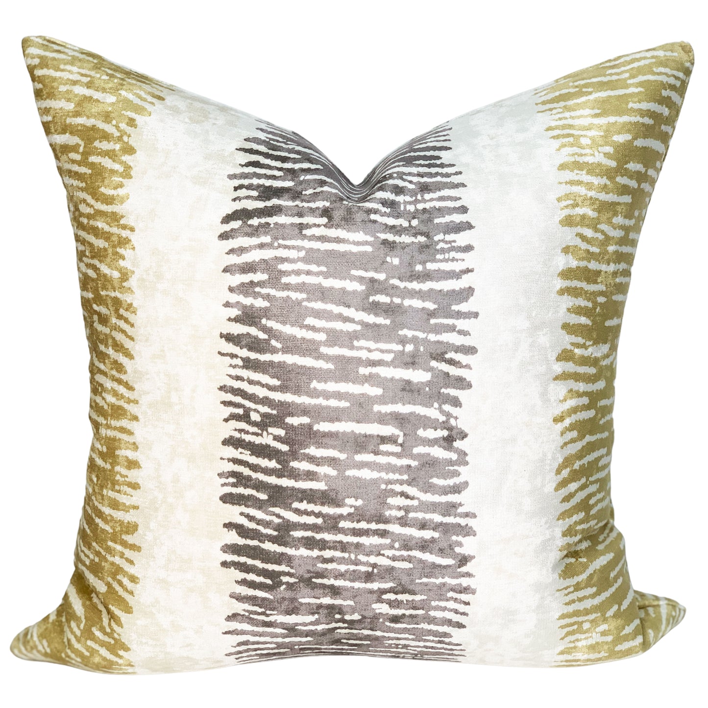 Tabby Pillow Cover in Straw