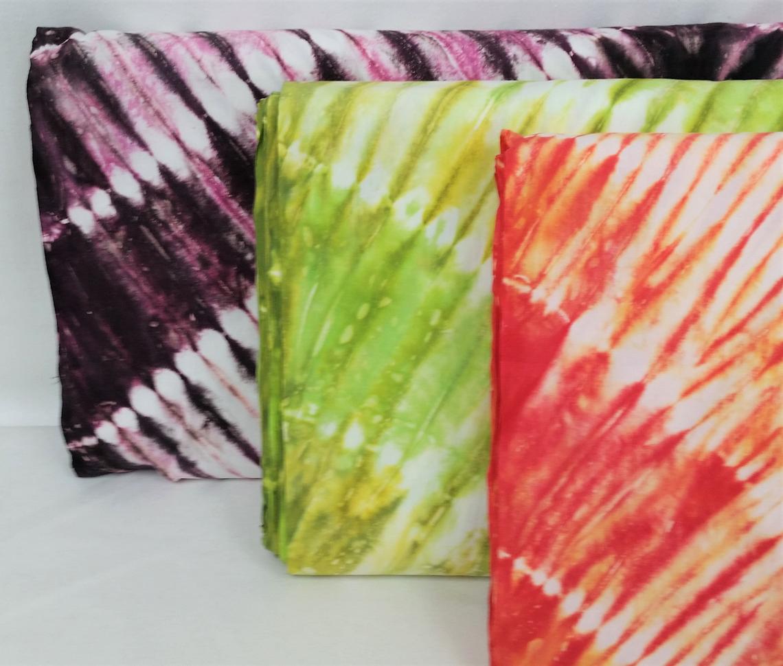 Batik Tie Dye - Green by Northcott 1/2yd Cuts