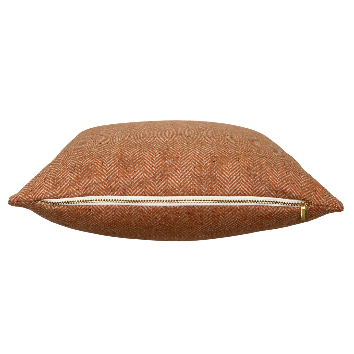 Wave Pillow Cover in Burnt Orange