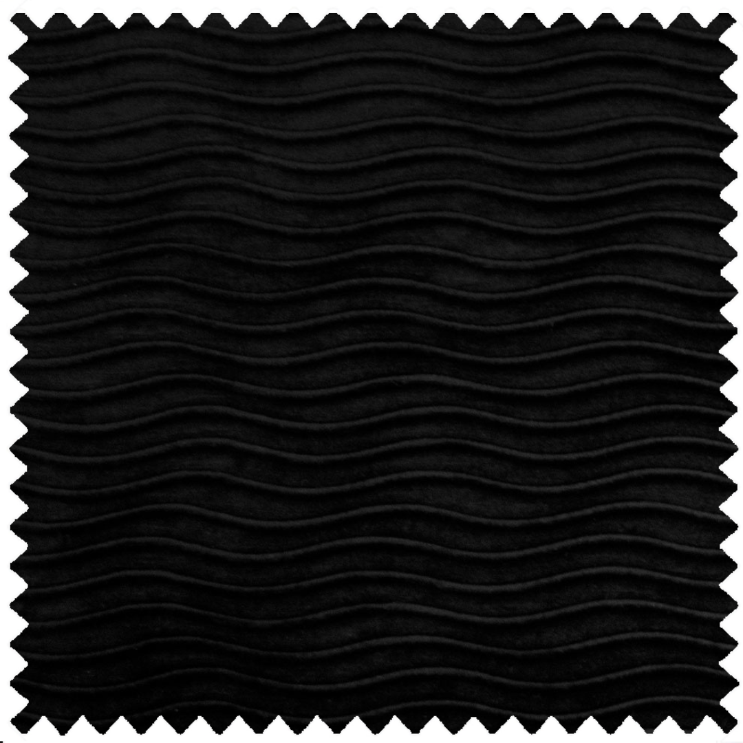 Wave Velvet in Black