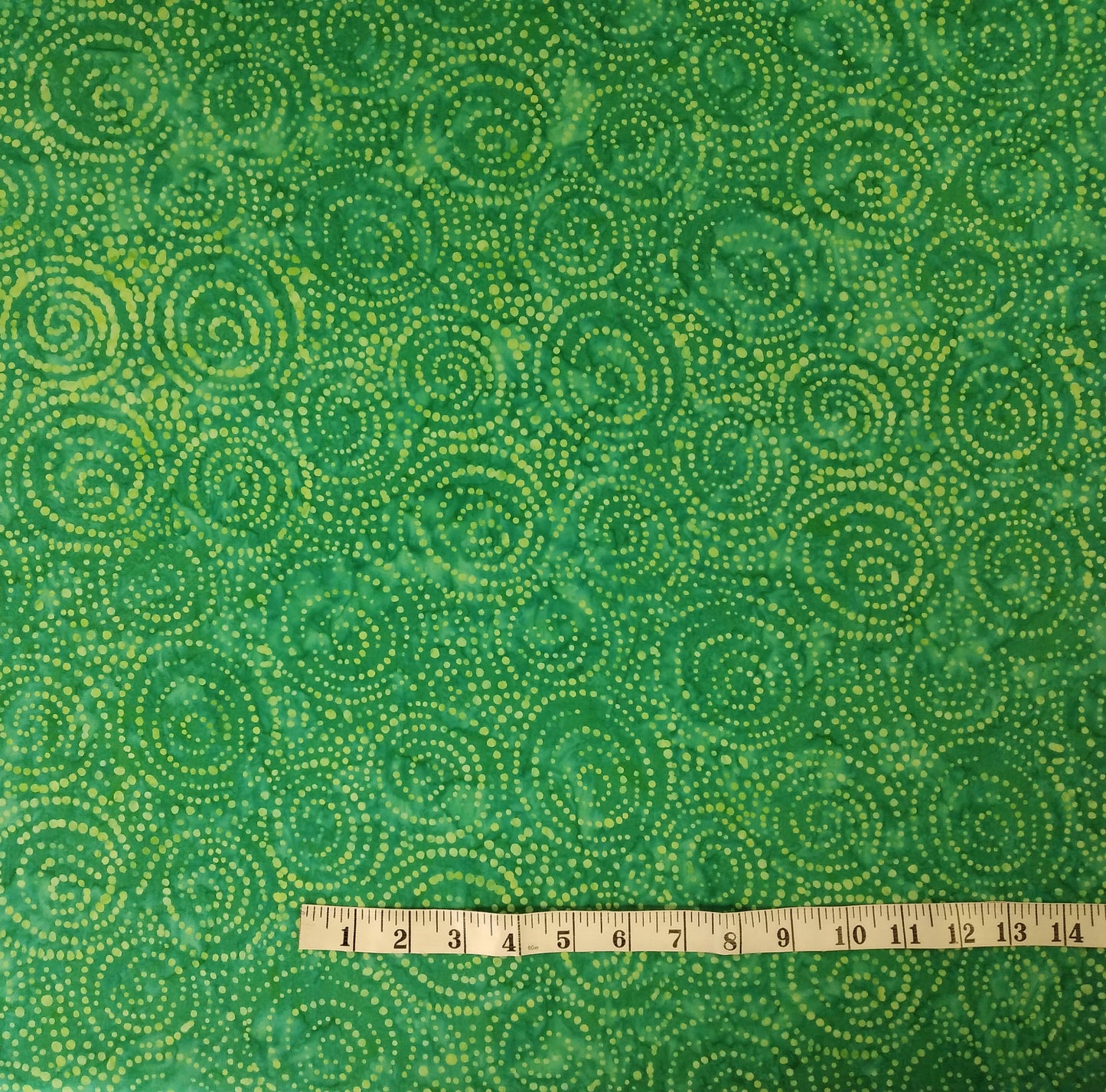 "Taking Flight - Flight Pattern" BY BANYAN BATIKS COLOUR: 83163-67 Jade