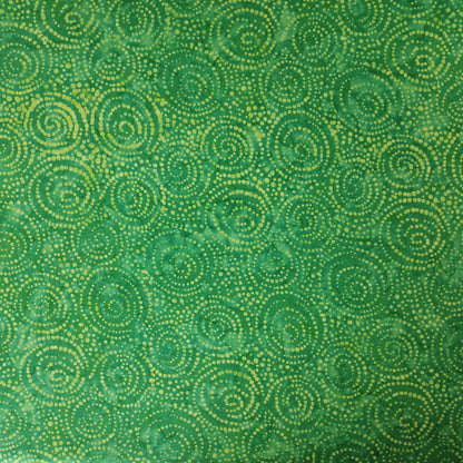 "Taking Flight - Flight Pattern" BY BANYAN BATIKS COLOUR: 83163-67 Jade