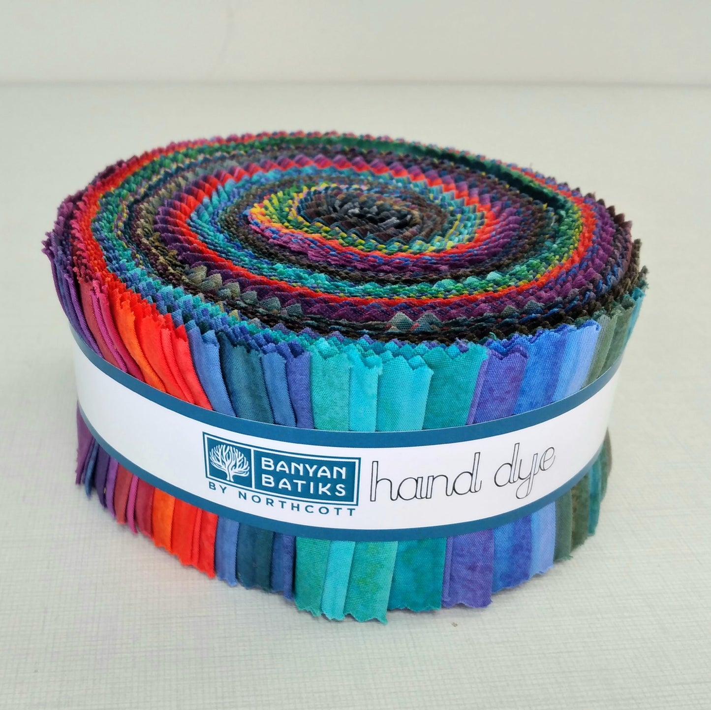 Hand Dye By Banyan Batiks Jelly Roll