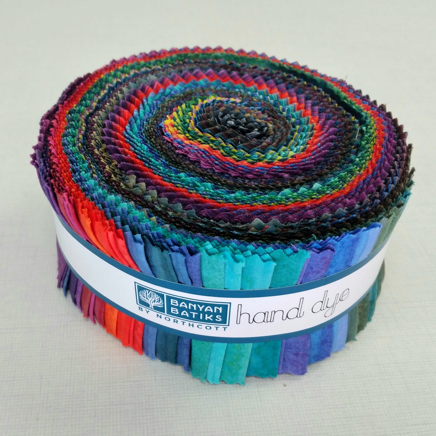 Hand Dye By Banyan Batiks Jelly Roll