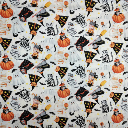 The Boo Crew 4 Pieces 1/2yd Cuts Coordinating Fabrics by Northcott Fabrics
