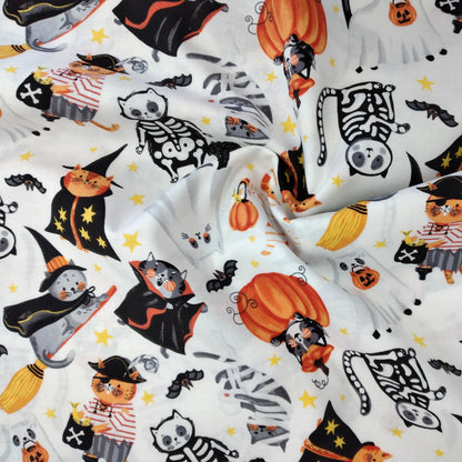 The Boo Crew 4 Pieces 1/2yd Cuts Coordinating Fabrics by Northcott Fabrics