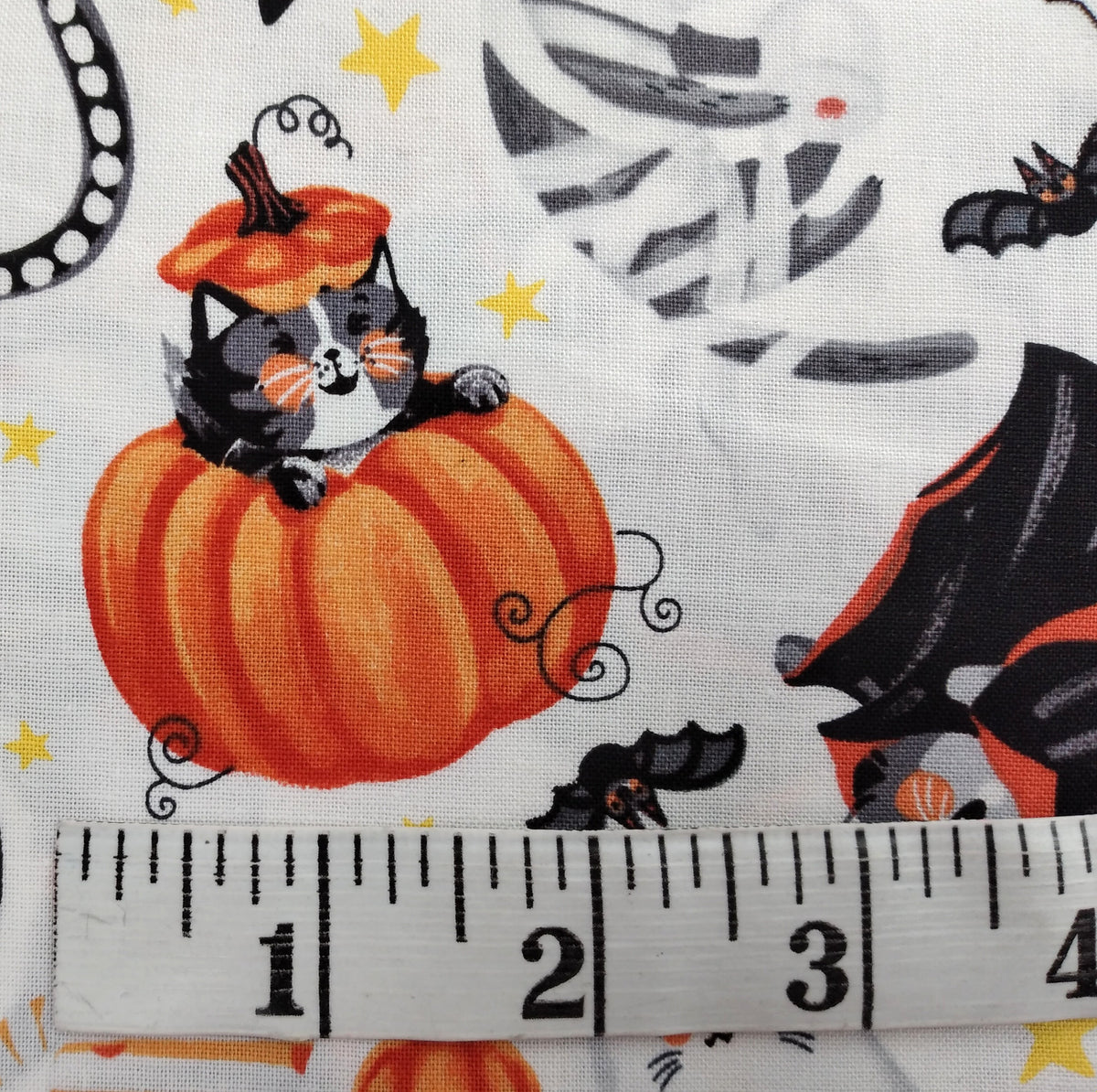 The Boo Crew 4 Pieces 1/2yd Cuts Coordinating Fabrics by Northcott Fabrics