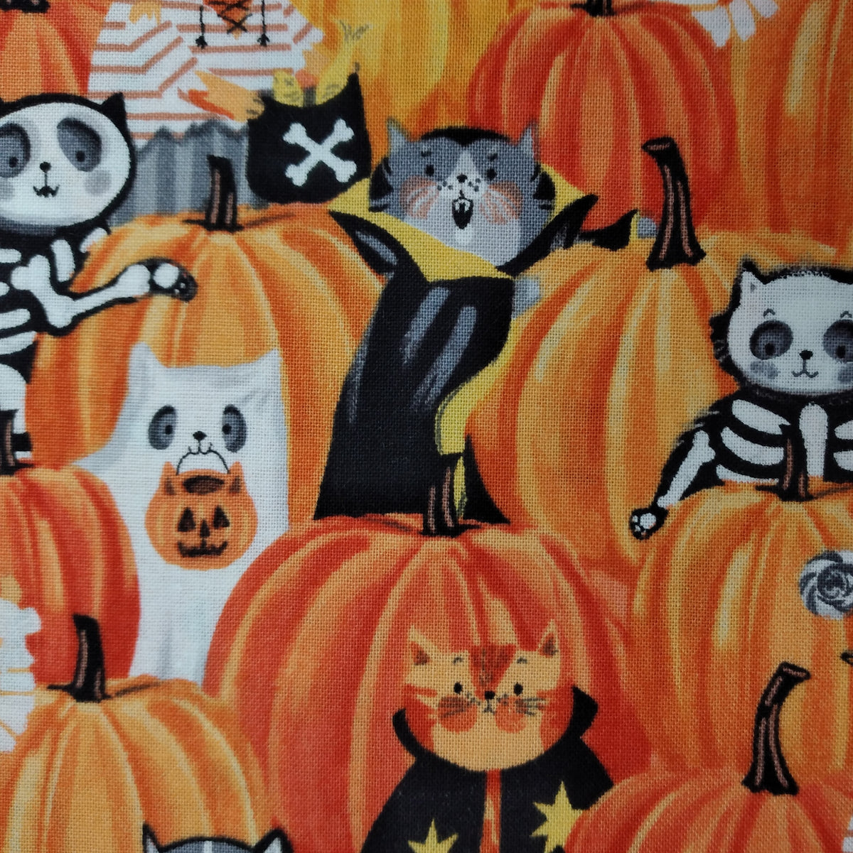 The Boo Crew 4 Pieces 1/2yd Cuts Coordinating Fabrics by Northcott Fabrics
