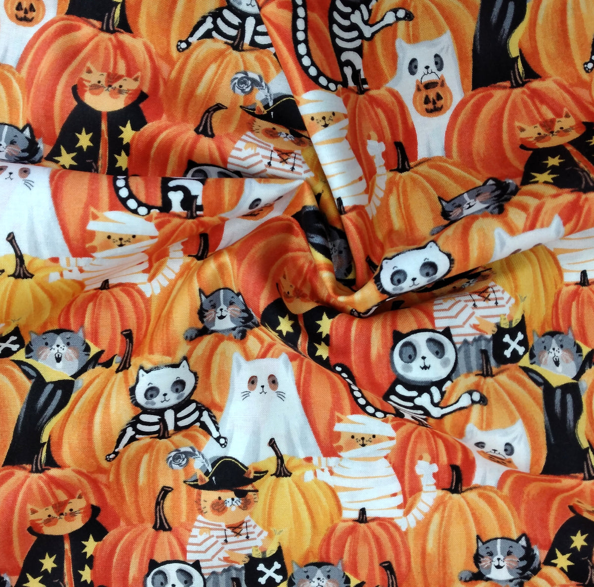 The Boo Crew 4 Pieces 1/2yd Cuts Coordinating Fabrics by Northcott Fabrics