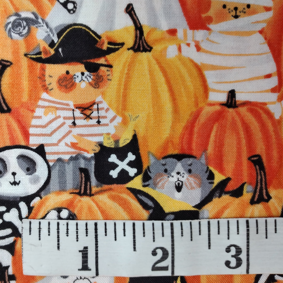 The Boo Crew 4 Pieces 1/2yd Cuts Coordinating Fabrics by Northcott Fabrics