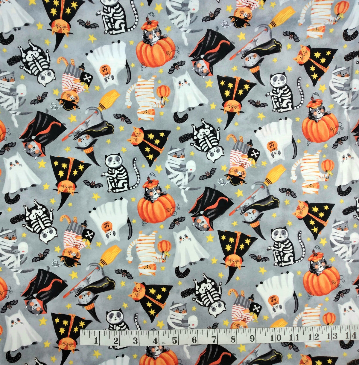 The Boo Crew 4 Pieces 1/2yd Cuts Coordinating Fabrics by Northcott Fabrics