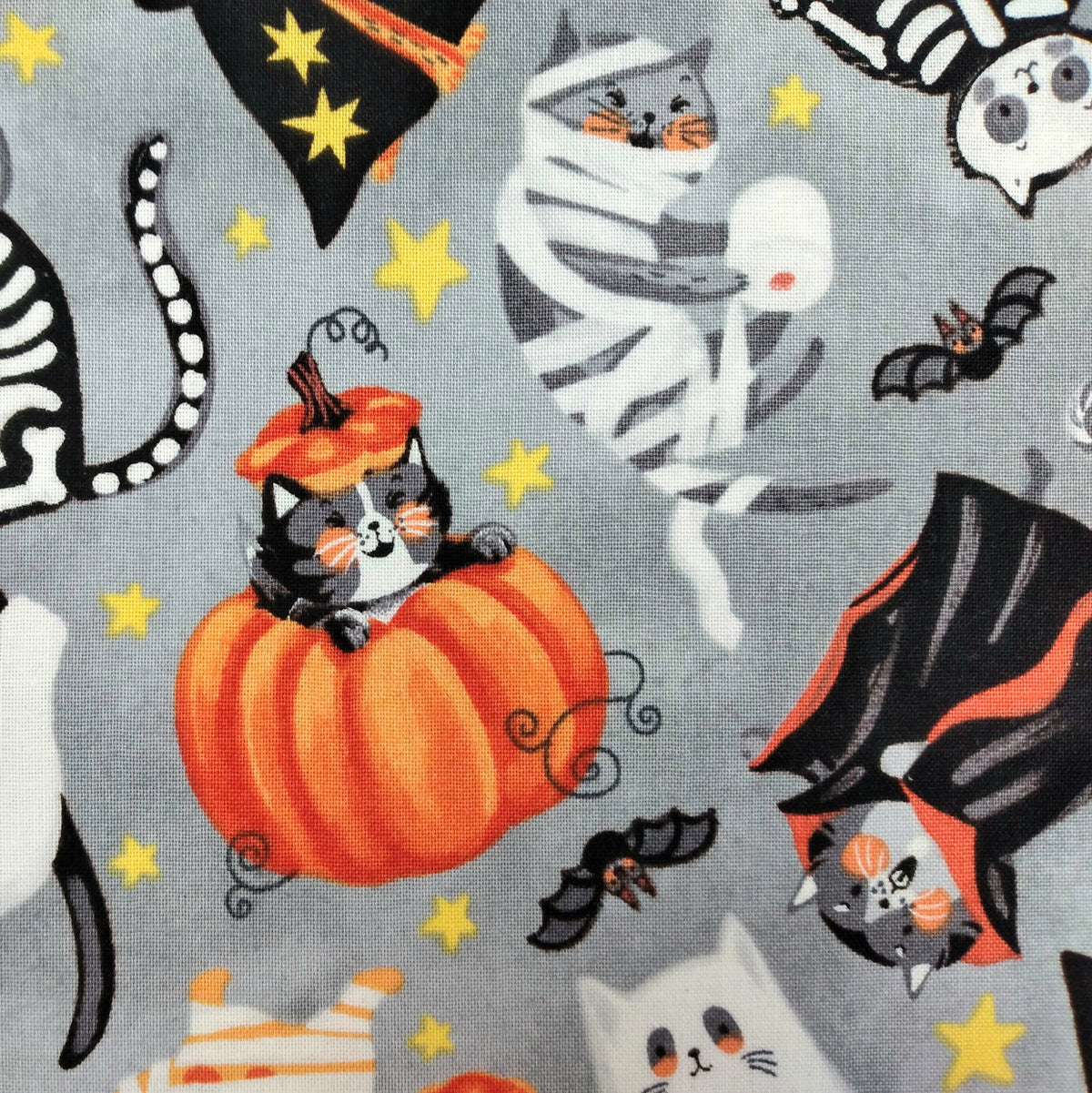The Boo Crew 4 Pieces 1/2yd Cuts Coordinating Fabrics by Northcott Fabrics