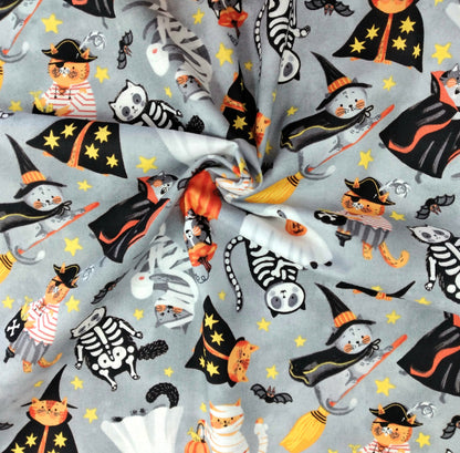 The Boo Crew 4 Pieces 1/2yd Cuts Coordinating Fabrics by Northcott Fabrics