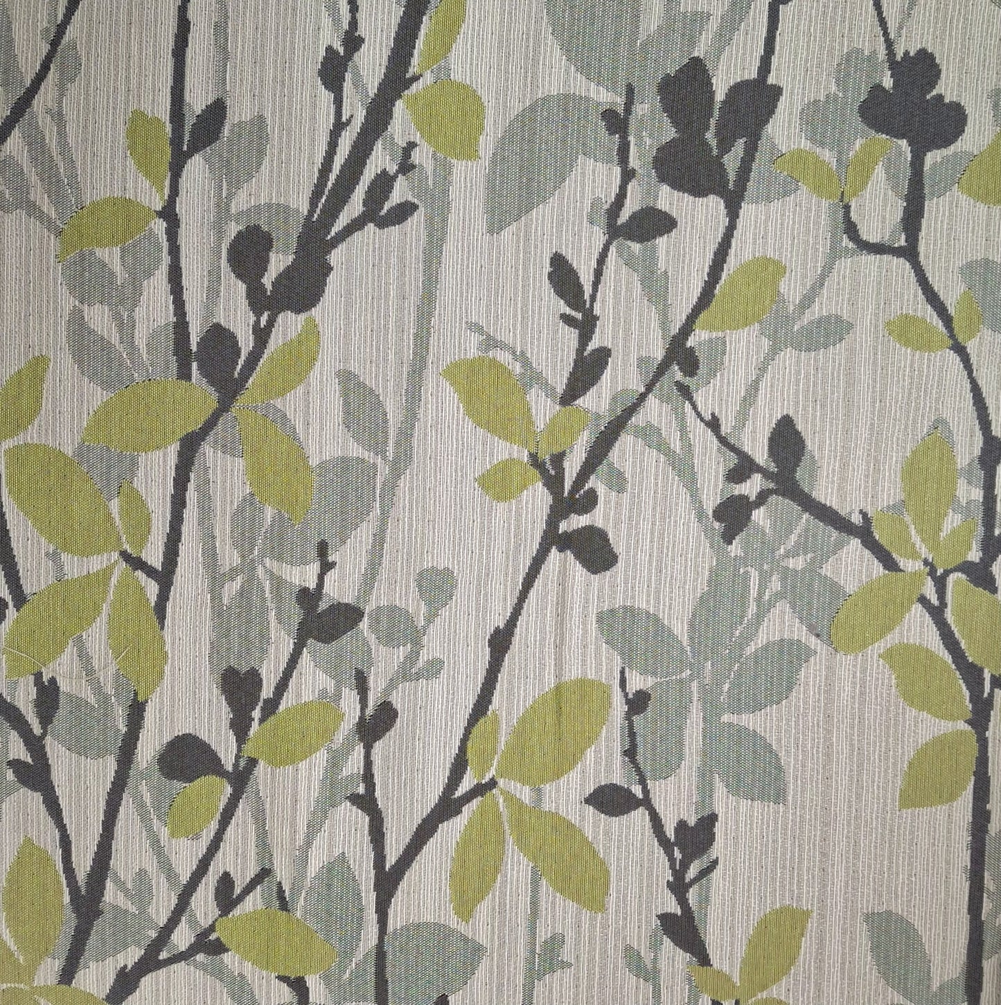 Organic, Citron Upholstery Fabric
