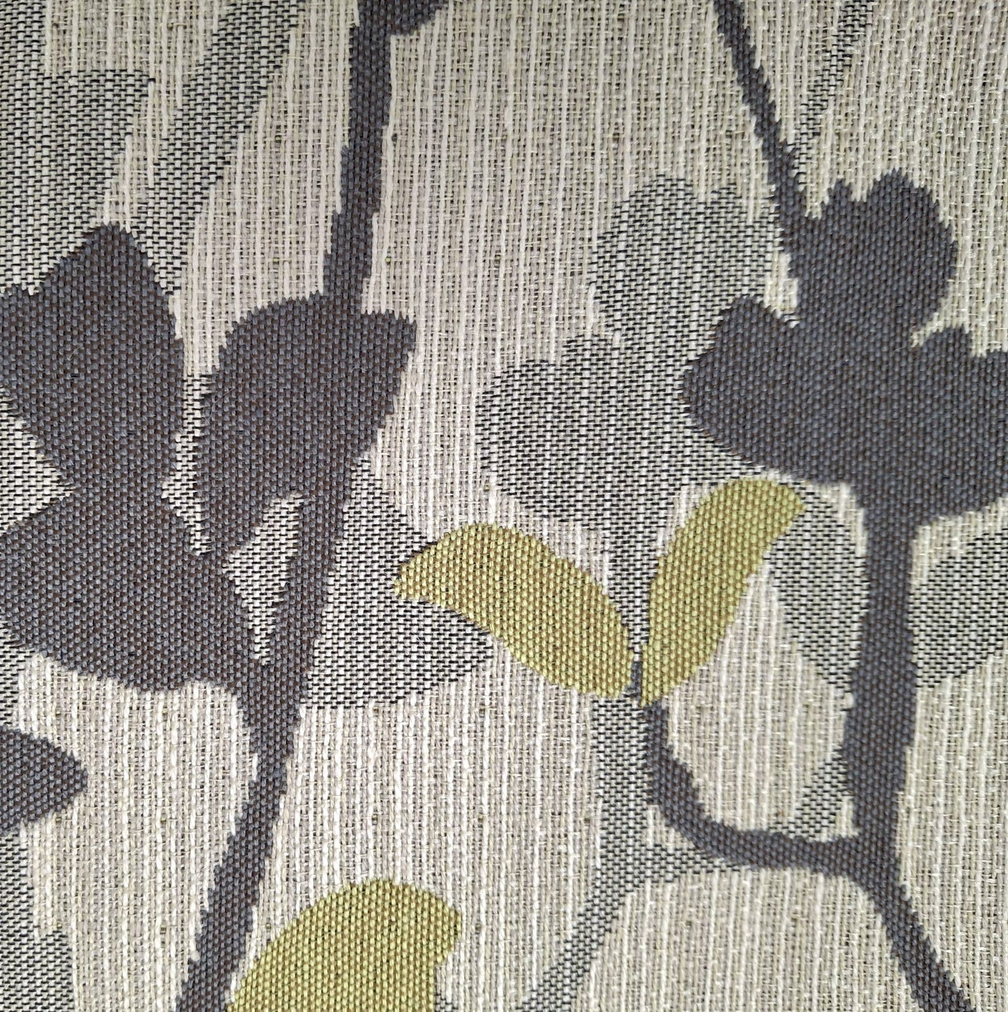 Organic, Citron Upholstery Fabric
