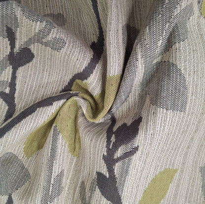 Organic, Citron Upholstery Fabric