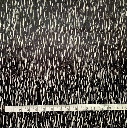 Twigs Onyx Cut Velvet Upholstery Fabric