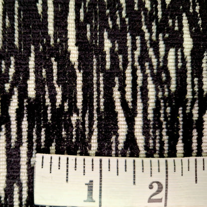 Twigs Onyx Cut Velvet Upholstery Fabric