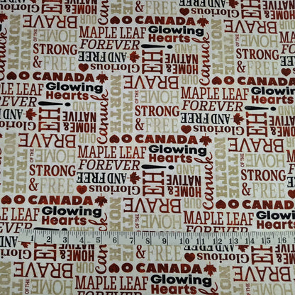Canadian Classics 3 Pieces 1/2yd Cuts Coordinating Fabrics by Northcott Fabrics