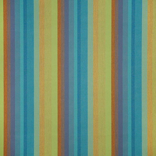 Stripe blue green sunbrella fabric