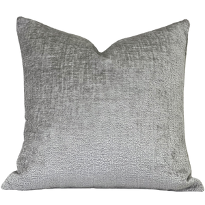 neutral chenille toss pillow and fabric for upholstery