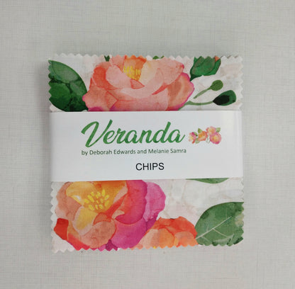 Veranda Chip pack, 42 -  5"x 5" Squares from the Veranda Collection at Northcott (Copy)