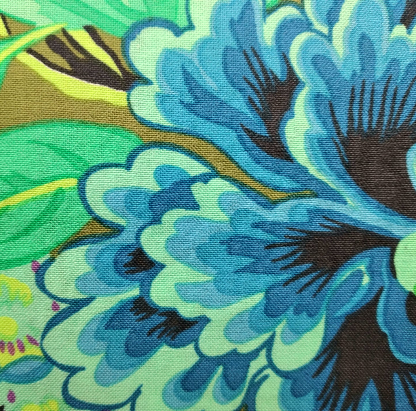 "Kaffe Fassett Collective - Lavinia" For Free Spirit COLOUR: Green PWPJ064.GREEN