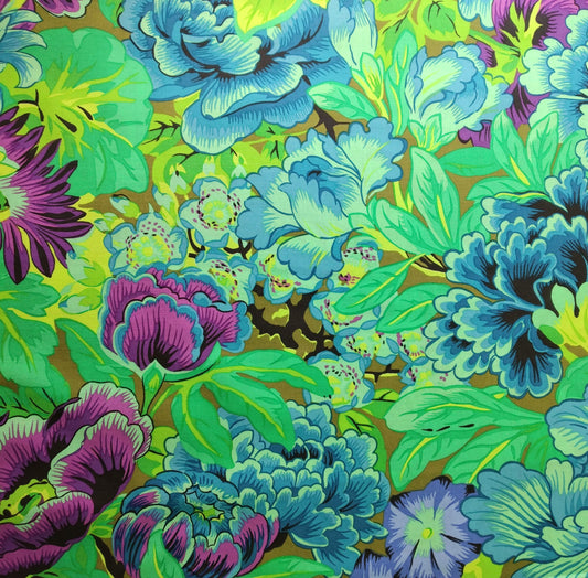 "Kaffe Fassett Collective - Lavinia" For Free Spirit COLOUR: Green PWPJ064.GREEN