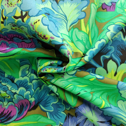 "Kaffe Fassett Collective - Lavinia" For Free Spirit COLOUR: Green PWPJ064.GREEN