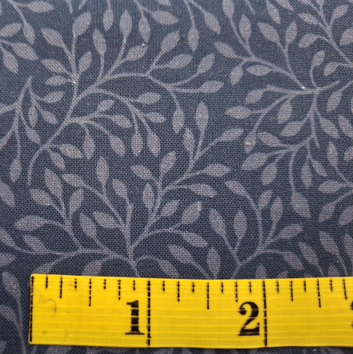 Pomegranate Leaf Blender Blue 100% Cotton for Northcott 1/2yd Cuts